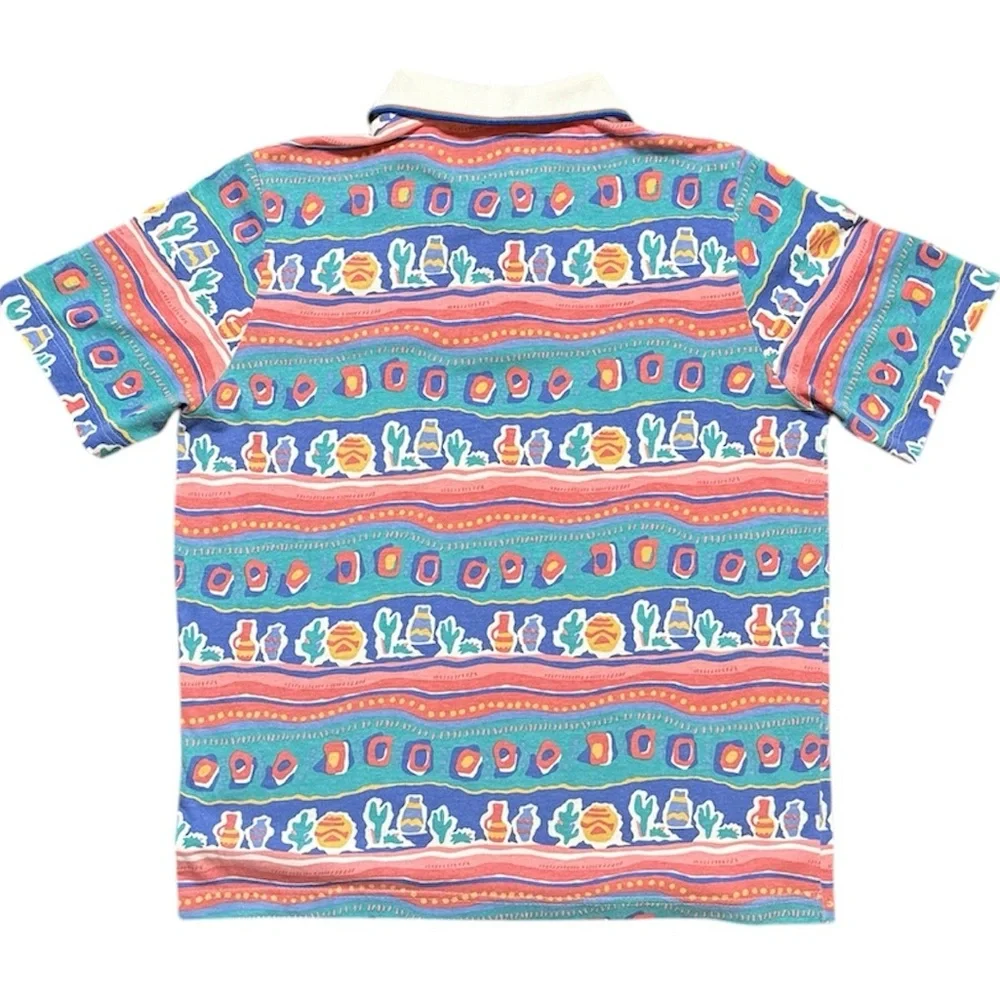 Cape Cod Vintage Southwestern Shirt Top Cactus Aztec M Medium S Small Large - Picture 3 of 5